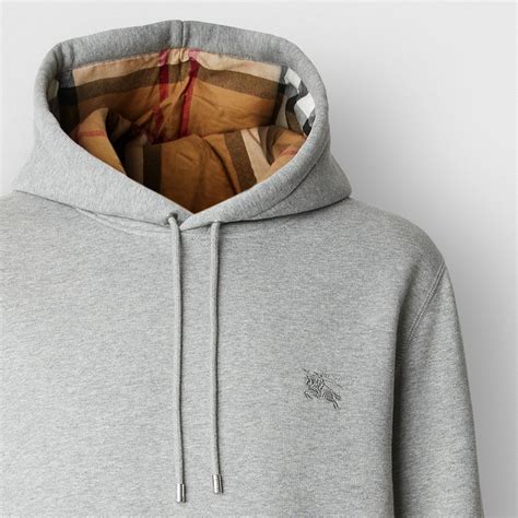 embroidered ekd cotton blend hoodie burberry|Burberry Limited.